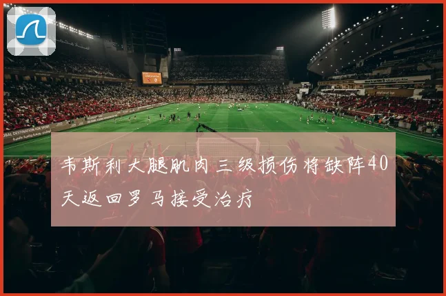韦斯利大腿肌肉三级损伤将缺阵40天返回罗马接受治疗